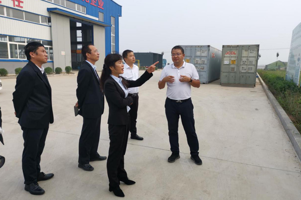 陜西航天建設(shè)集團(tuán)有限公司總經(jīng)理、黨委副書(shū)記謝明娟率隊(duì)赴遼寧一諾環(huán)保產(chǎn)業(yè)集團(tuán)開(kāi)展考察調(diào)研工作