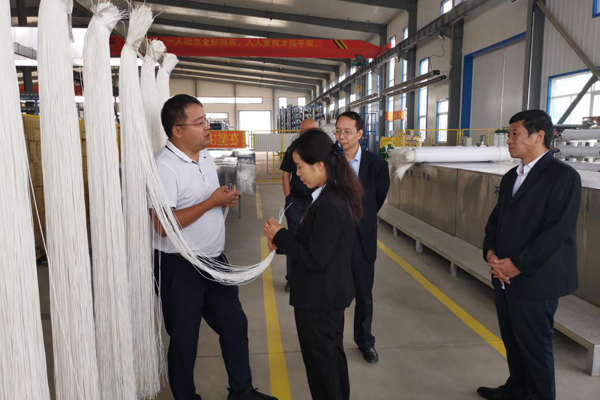 陜西航天建設(shè)集團(tuán)有限公司總經(jīng)理、黨委副書(shū)記謝明娟率隊(duì)赴遼寧一諾環(huán)保產(chǎn)業(yè)集團(tuán)開(kāi)展考察調(diào)研工作